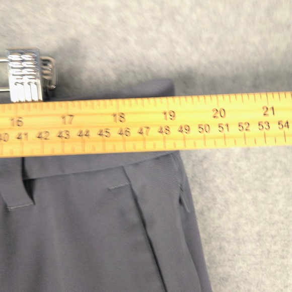 Lululemon Commission Pant Classic 38 Tall Grey Polyester Trousers LM5987T - Picture 5 of 8